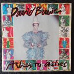 David bowie - ashes to ashes 3'35 + move on 3'16 - original french press orange paper label 1980 rca ...