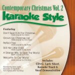 Daywind karaoke style: contemporary christmas, vol. 2