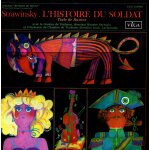 [disque 33 t vinyle] strawinsky, l'histoire du soldat, texte de ramuz, grenier de toulouse, maurice sarrazin, ...