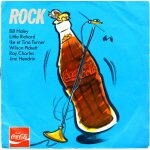 Disque 45 t rock / coca - cola - haley richard turner pickette ray charles jimi hendrix Disque 45 t rock / coca - cola - haley richard turner pickette ray charles jimi hendrix