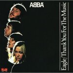 Disque sp 45t 7  vinyle de abba   eagle   1978 made in france