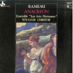 Disque vinyle 33t : anacreon - ensemble les arts florissants. ballet en 1 acte, iiie entr�e ajout�e aux ...
