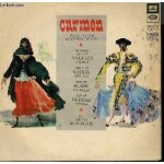 Disque vinyle 33t carmen. pages choisies de l'opera. habanera / chanson boheme / trio des cartes / la ...