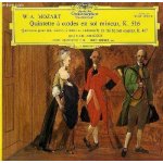 Disque vinyle 33t quintette a cordes en sol mineur, k. 516. / quintette pour cor, violon, 2 altos et ...