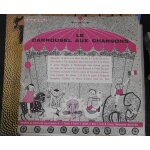 Disque vinyle le carrousel aux chansons / la ronde des enfants avec livre partition