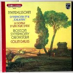 Disque vinyle lp 33 tours - philips 9500 068 - mendelssohn - symphonie n 4  italienne , le songe d'une ...