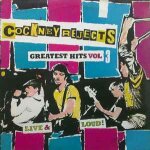 Disque vinyle lp cockney rejects - greatest hits vol. 3 - live & loud