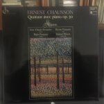 Ernest chausson, quatuor avec piano op. 30. jean - claude pennetier, rgis pasquier, violon, bruno pasquier, ...