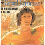 Grard lenorman : les matins d hiver / mon chemin [vinyle 45 tours 7 ] 1972