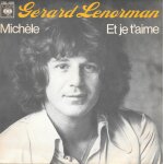 Grard lenorman : michle / et je t'aime [vinyle 45 tours 7 ] 1976