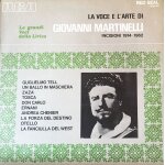 Giovanni martinelli - disque vinyle 33 tours - rca red seal 20142 - printed in italy -  la voce e l'arte ...