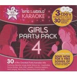 Girls party pack 4 - 30 track - 3 cd set - karaoke [uk import]