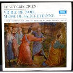 Grgorien gajard vigile de nol & messe de st etienne decca sxl 20185 lp / cv nm