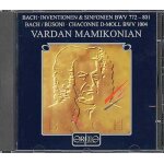 Inventions bwv 772 - 786. sinfonias bwv 787 - 801