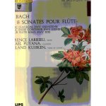 J. s. bach - les 8 sonates pour fl�te avec clavecin bwv 1020 - 1030 - 32 - aec basse continue bwv 1033 ...