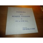 Jacques lonchampt - panorama de la musique italienne au xiie et xviiiie siecle (coffret de 4 disques) ...