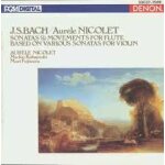 Jean sebastien bach 1685 - 1750 : 4 sonates pour fl�te et basse continue obbligato + partita bwv 1013 ...