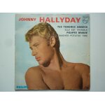 Johnny hallyday 45tours ep vinyle tes tendres ann�es / poup�e bris�e papier