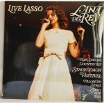 Lana del rey live lasso 2lp color vinyls / vinyles couelur picture - disc poster
