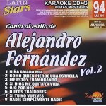 Latin stars - karaoke cd + g (grandes exitos de alejandro fernandez vol. 2)