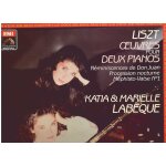 Liszt oeuvres pour deux pianos r�miniscences de don juan - procession nocturne - m�phisto - valse no ...