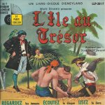 Un livre - disque disneyland : walt disney pr�sente l'ile au tresor