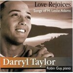 Love rejoices: songs of h. leslie adams / taylor