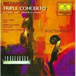 Lp 33 trs beethoven triple concerto pour piano, violon, violoncelle et orchestre