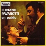 Luciano pavarotti en public Luciano pavarotti en public