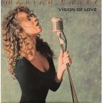 Mariah carey  vision of love  vinyle 45 t 17 cm - single - cbs - 1990