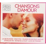 Mega 4 cd - chansons d'amour - la vie en rose - only you - stand by me - love me tender - quand on a ...