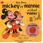 Mickey et minnie visitent paris