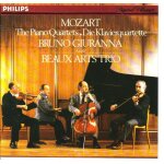 Mozart the piano quartets
