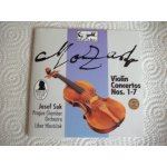 Mozart violin concertos nos 1 - 7