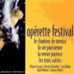 Operette festival / le chanteur de mexico / la vie parisienne / la veuve joyeuse