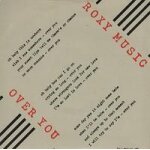 Over you / manifesto Over you / manifesto