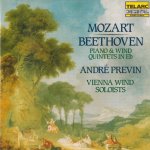 Piano & wind quintets mozart / beethoven / previn / vienna wind soloists