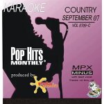 Pop hits monthly september 2007 country karaoke cd + g stellar records