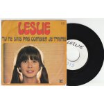 Rare 45t sp leslie ( pressage blanc test pressing ) tu ne sais pas combien je t'aime / petite fille