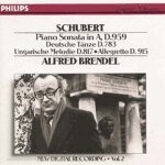 Sonate pour piano no. 20, melodie hongroise, 16 danses brendel, piano