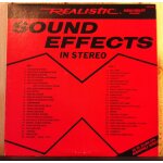 Sound effects in stereo - for realistic - by audio fidelity records