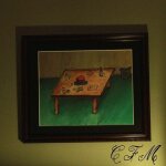 Still life of citrus and slime
