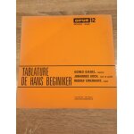 Tablature de hans beginiker. opus 12. harmonia mundi