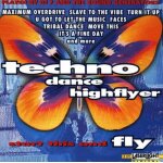 Techno dance highflyer Techno dance highflyer