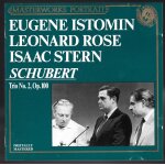 Trio avec piano no. 2 opus 100 - eugene istomin, leonard rose, isaac stern