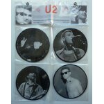 U2 4 x 45tours sp vinyle picture disc a previously unreleased interview with bono philadelphia 1987