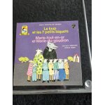 Vinyl 45t, contes de grimm, le loup et les 7 biquets, marie tout en or et marie tout en goudron, bon ...