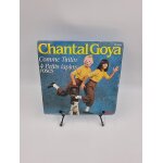 Vinyle 45 tours chantal goya : comme tintin / 4 petits lapins roses avec fourreau