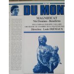 Vinyle henry du mont magnificat - nisi dominus - benedictus soli, chorale philippe caillard orchestre ...