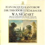 Wolfgang amadeus mozart : deux concertos pour violon (n 3 en sol majeur kv 216 ; n4 en r� majeur kv 218) ...